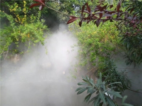 升龍國(guó)際景觀造霧