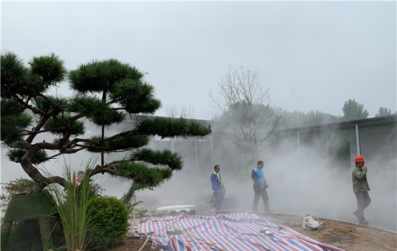 降溫除塵,建設(shè)工地降塵是濟(jì)南市大氣污染防治的重要內(nèi)容之